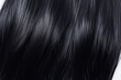 A close-up view of a woman's long black hair. This image can be used for various purposes