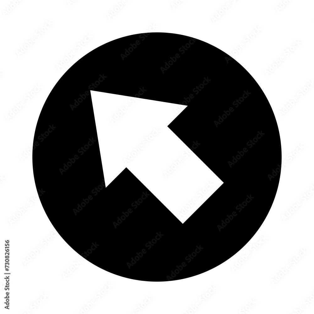 Stock-Vektorgrafik „Line cursor icon in trendy flat style isolated on ...