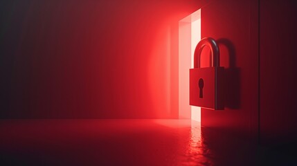 Poster - Minimal Security: Signs Amidst the Lock Symbol