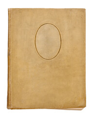 Canvas Print - old book cover, transparent png.