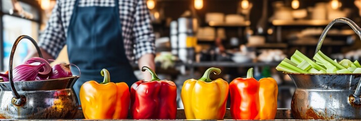 Canvas Print - food pepper