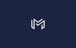 letter mm logo icon design vector design template inspiration
