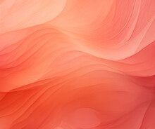 Curve Pink And Orange Background, Texture Of Paint, GenerativeAI, Soft Abstract Wallpaper, Oil Color