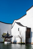 Fototapeta Nowy Jork - Chinese traditional Hui-style building courtyard and shape