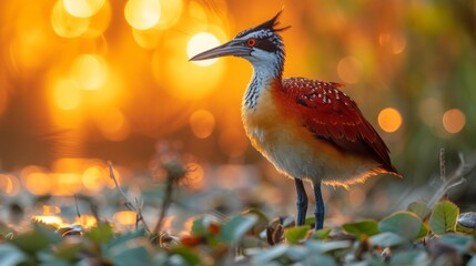 Wall Mural - African Jacana in Botswana 