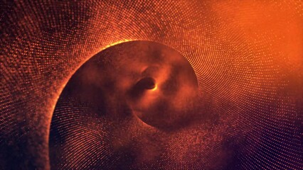 wave, particle, backgrounds, motion, network, element, form, concepts, grid, cyber, gradient, connectivity, art, geometric, abstraction, curve, fantasy, modern, three dimensional, technology, 