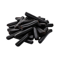 Wall Mural - Licorice isolated on transparent background