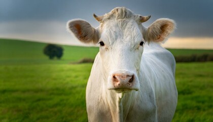 cow on the meadow