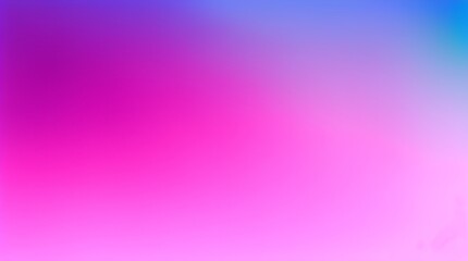 Wall Mural - Pink magenta blue purple abstract color gradient background grainy texture effect web banner header poster design