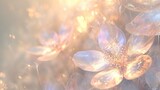 Fototapeta Storczyk - Light Soft Floral Abstract Background