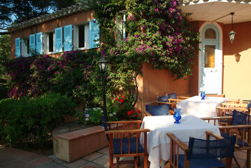 Wall Mural - abitazione con giardino