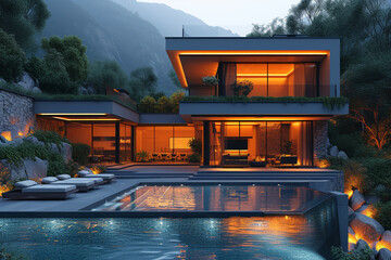 Poster - a residence with an integrated home energy management system, optimizing energy usage based on real-