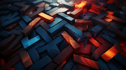 Wall Mural - abstract trendy modern background