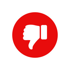 Wall Mural - thumb down icon