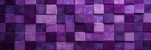 Purple Square Checkered Carpet Texture 