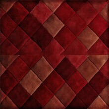 Ruby Square Checkered Carpet Texture
