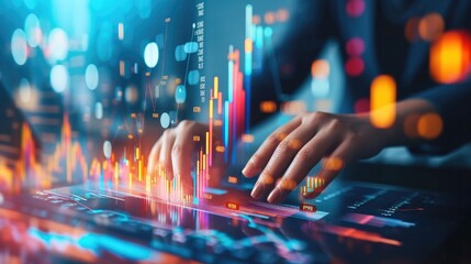 Business and economic growth on global business network, Data analysis of financial and banking