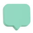 © eskagraphic - Chat Square 3D Icon Illustration