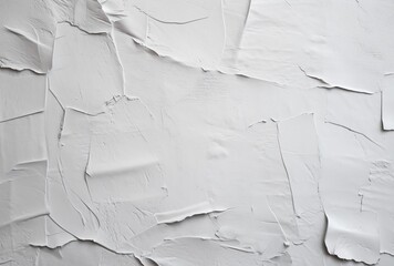 Poster - white wall paint texture background
