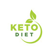 © kecil - Keto friendly icon keto friendly and organic labels  healthy natural product label design vector
