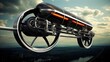 © Gefo - Magnetic levitation bikes transportation