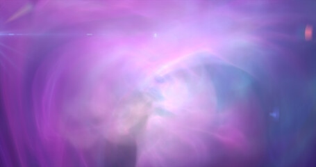 Wall Mural - Purple energy cosmic dust and wave lines futuristic magical glowing bright. Abstract background