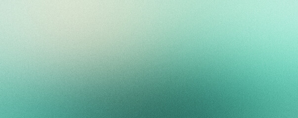 Wall Mural - Retro Grungy Gradient Background in Green Tones