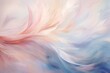 © Iftikhar alam - Abstract Painting of Pink, Blue, and White Feathers, Soft feathery strokes depicting the abstract gentleness of a morning breeze, AI Generated