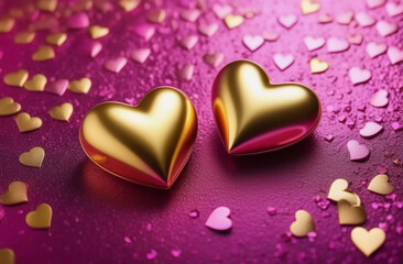 Wall Mural - heart with paint. generating by ai technology