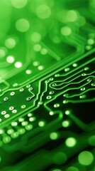 Poster - Close Up of Green Circuit Board
