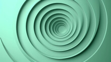 Mint Green Abstract Wallpaper Made Out Of Concentric Circles.