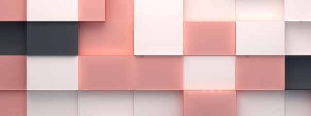 Wall Mural - linear squares pattern creative minimalistic idea of modern design with abstract geometric backgroun