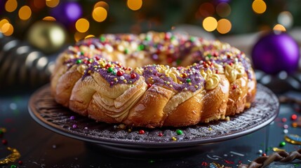 Delicious photographs featuring the iconic King Cake