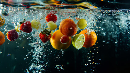 Underwater Oasis Juicy Vegetables in Liquid