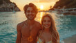 Barefoot Bliss A Beautiful Couple's Honeymoon Beach Jaunt