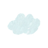 Fototapeta  - Blue Clouds Watercolor Seamless