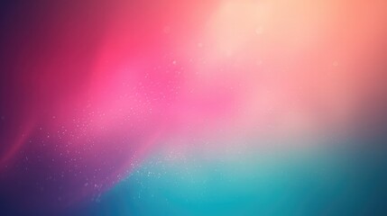 Poster - abstract color gradient, modern blurred background and film grain texture, template with an elegant 