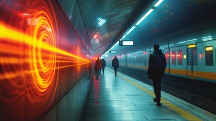 Poster - Seamless Integration: Wireless Signs in a Minimalist Context