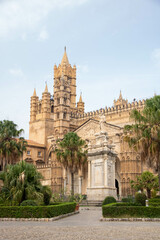 Sticker - the cathedral of Palermo, Sicily