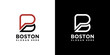 B letter logo icon for company and business design