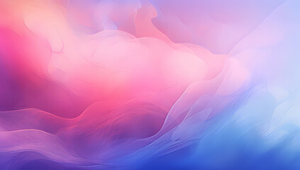 Wall Mural - abstract purple waves background ai generative