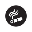 smoking sign icon, cigarette icon 