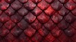 Red dragon scale pattern close-up - luxury background texture for wallpaper.