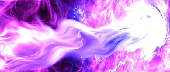 Wall Mural - a vibrant abstract background with a dynamic flow of purple and white colors