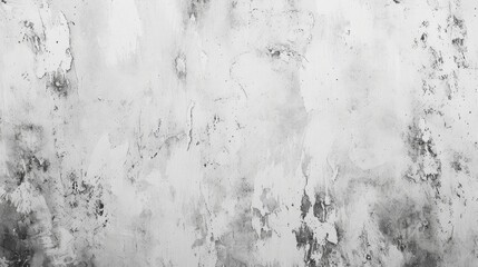 Wall Mural - Brushed white wall texture dirty background