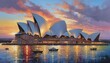 Sydney Opera House at Dusk