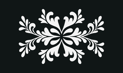 floral ornament vector