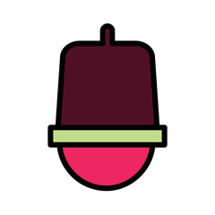 Poster - Bell Education School Filled Outline Icon