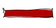 © DLC - text box red and black line design element, lower third red design bubble text transparent file format png