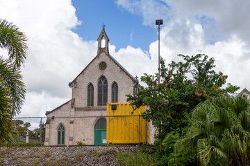 Sticker - Church in Bridgetown, Barbados